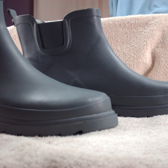 norty ankle rain boots